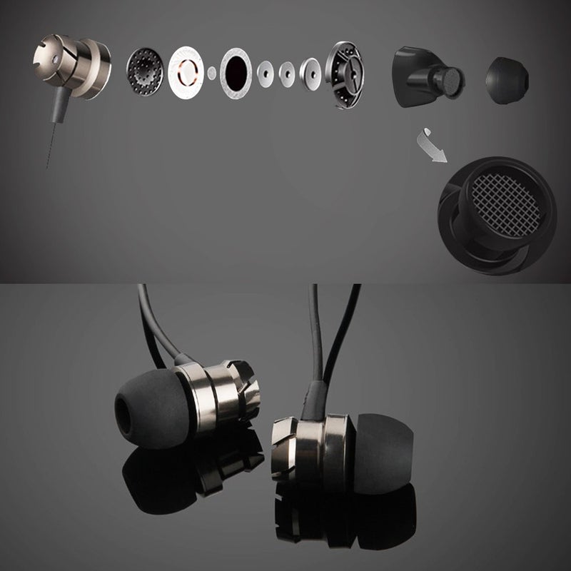 SourceTon 3 Packs Wired Earbuds with Microphone & Remote, in Ear Earphone Stereo Sound Noise Isolating Tangle Free for Smartphones, Laptops, Gaming, Fits All 3.5mm Interface Device - Image 5